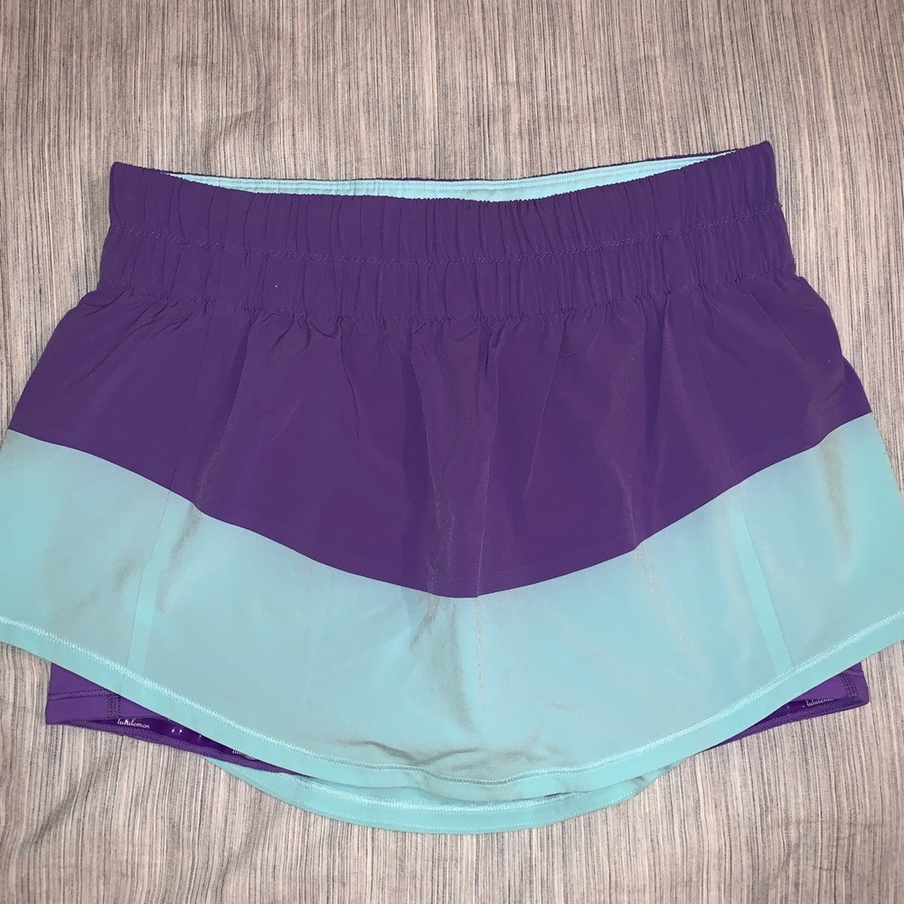 Lululemon Running Skort (short + skirt combo)